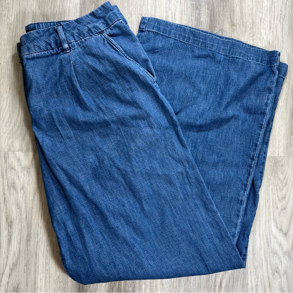 RW&Co Women’s High Rise Wide Leg Jeans size 31